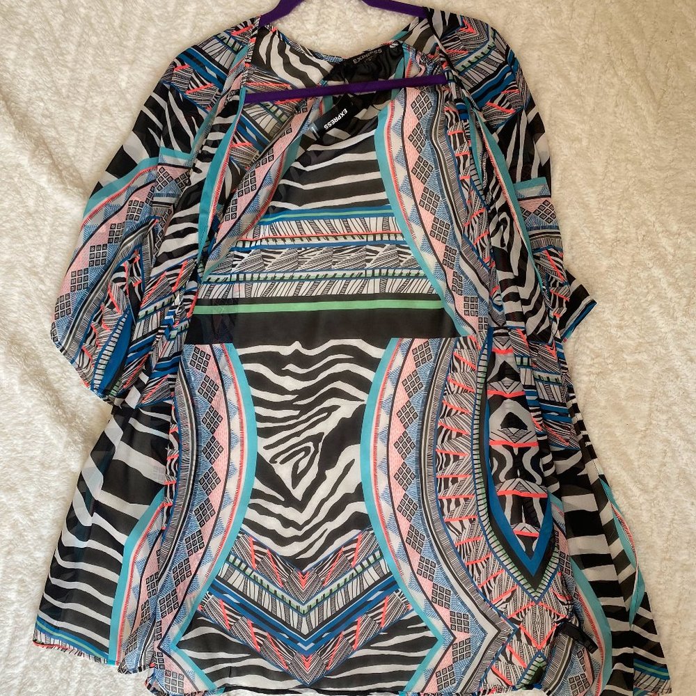 Express Sheer Kimono